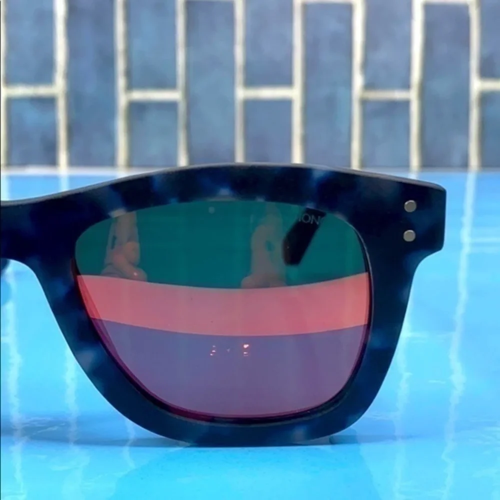 Men’s KOMONO Allen Black/Blue New Sunglasses